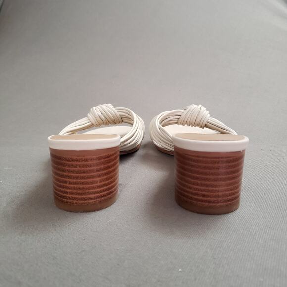 House of Harlow 1960‎ x Revolve Hampton Sandal in Ivory Size 5.5 HOOF-WZ236 - Picture 5 of 12